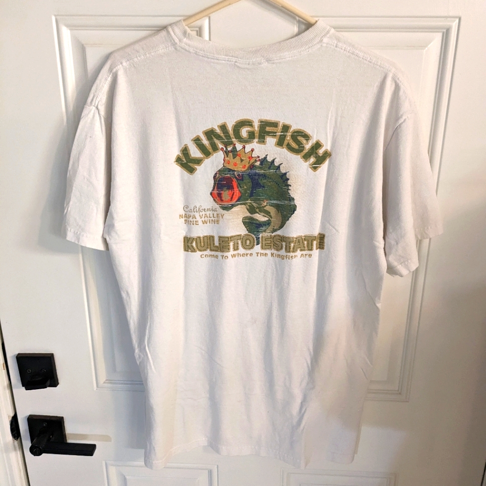 Vintage Kingfish Fine Wine Tee